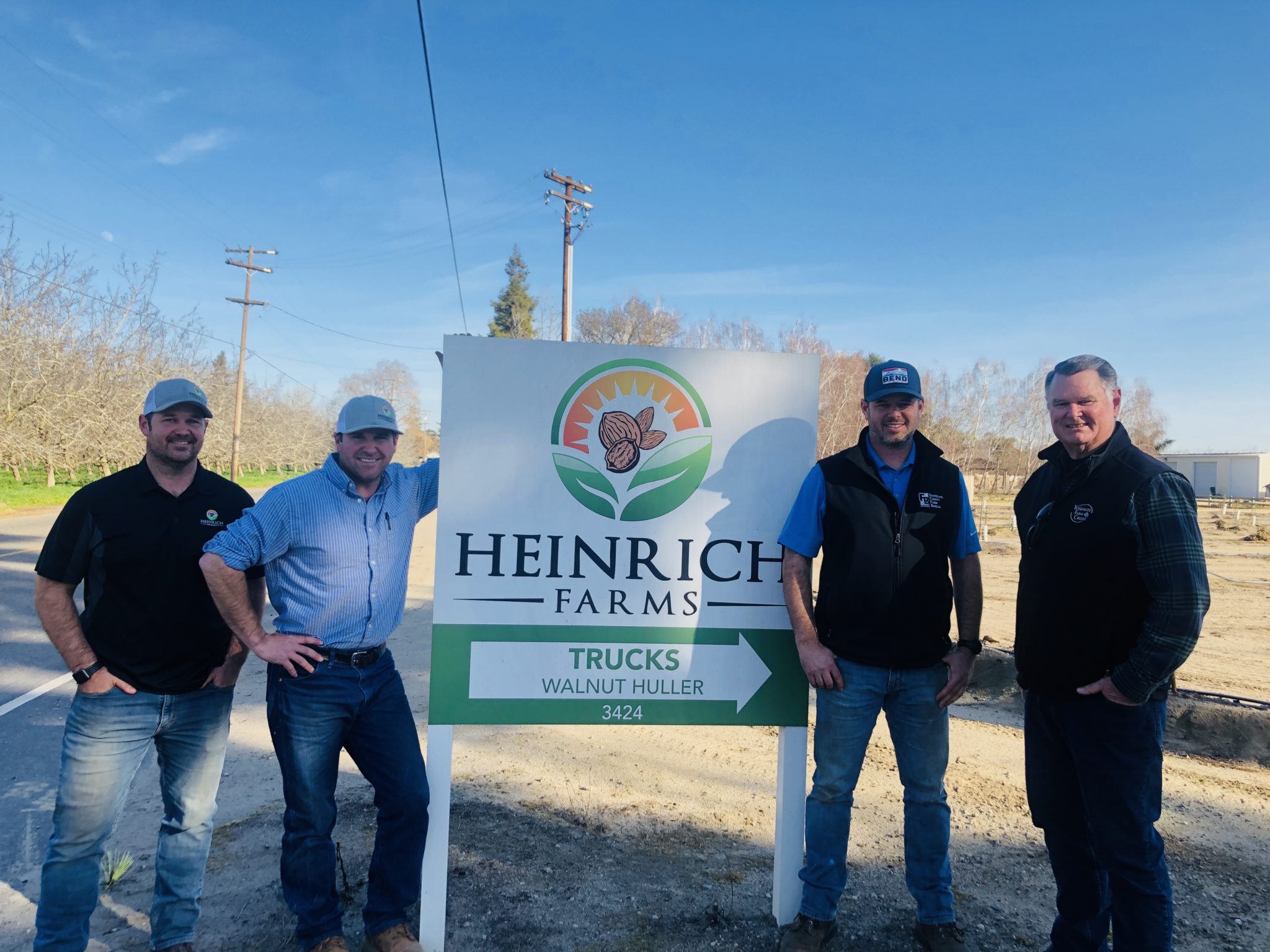 Heinrich Farms is a fifthgeneration farming operation run by the Heinrich family, from left