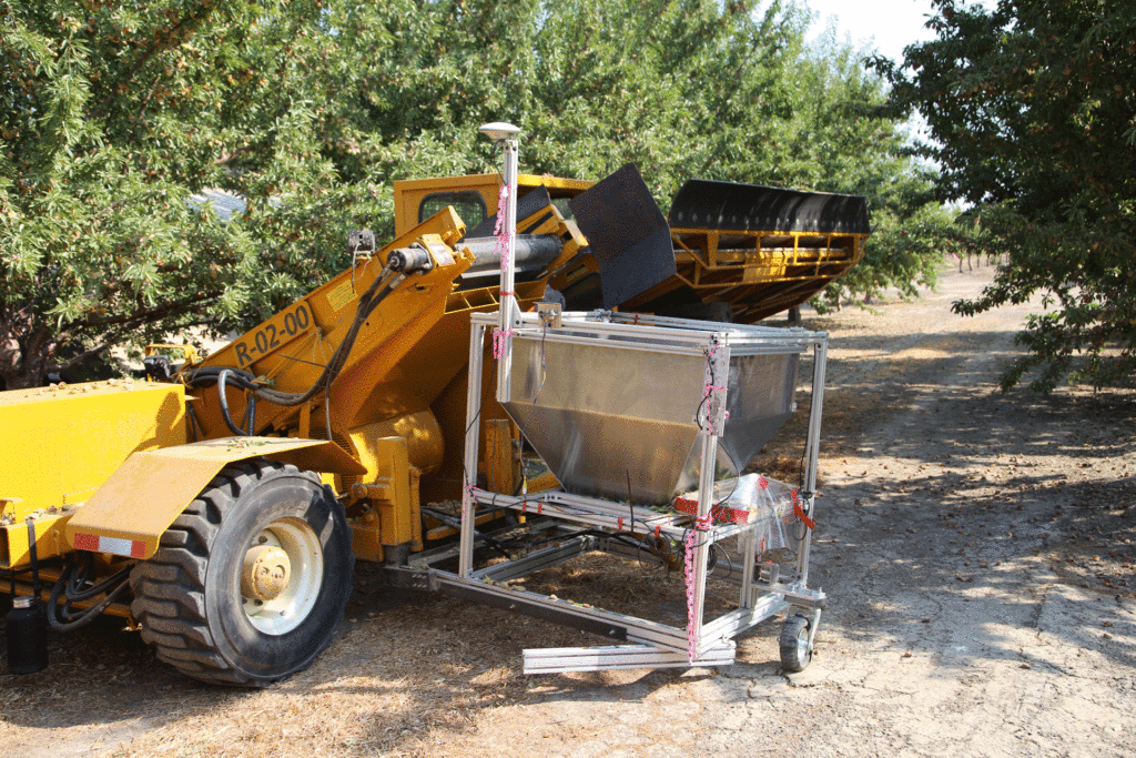 New Off-Ground Harvest Research Incorporates Precision Yield Monitoring for Improved Orchard Management