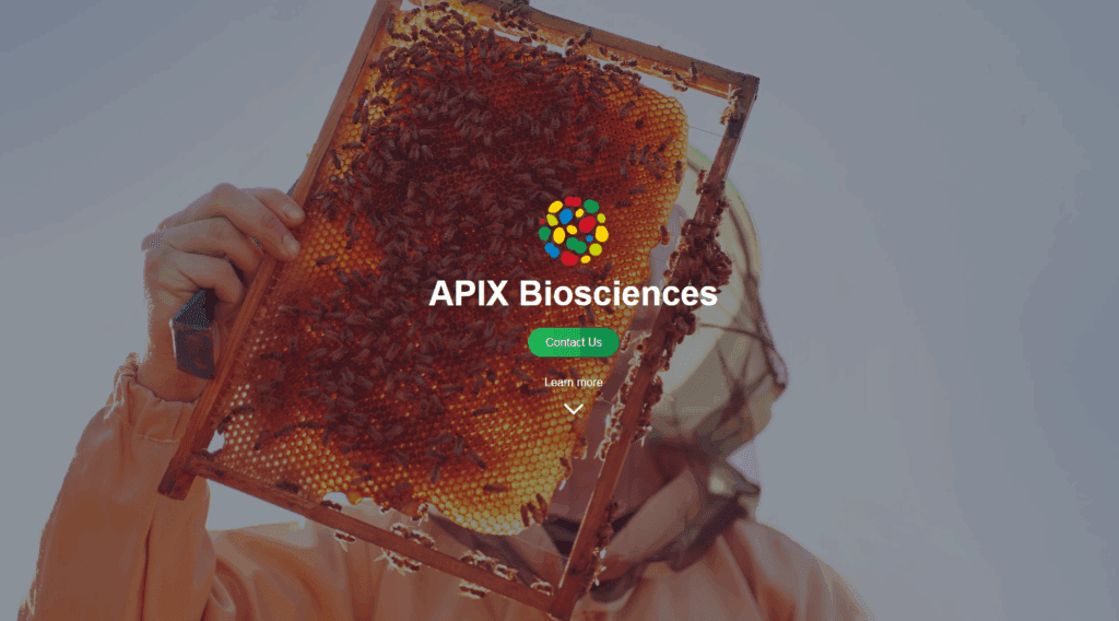 APIX Biosciences NV announces new advances in Honeybee Nutrition